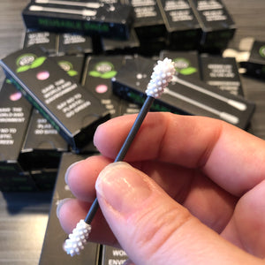 Reusable swab for ears and makeup - box of two.