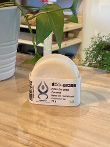 Hair conditioner bar - zero waste - local Eco-Biose 70g (many choices)