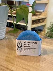 Shampooing solide - zéro déchet - local Éco-Biose 70g